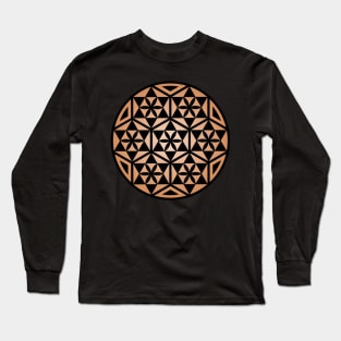 Roman mosaic medallion, Vaison la Romaine Long Sleeve T-Shirt